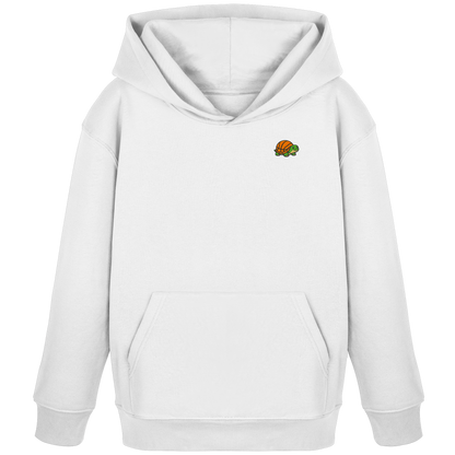 Mr. Turtle Backprint - Kids Organic Hoodie