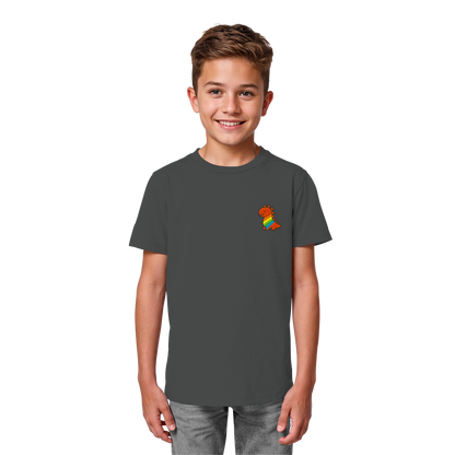 Rainbow Dino - Kids Organic Shirt