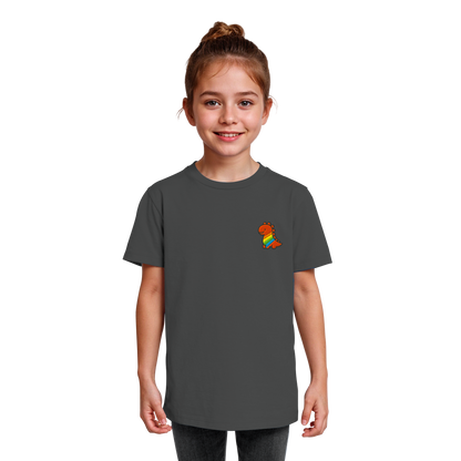 Rainbow Dino - Kids Organic Shirt