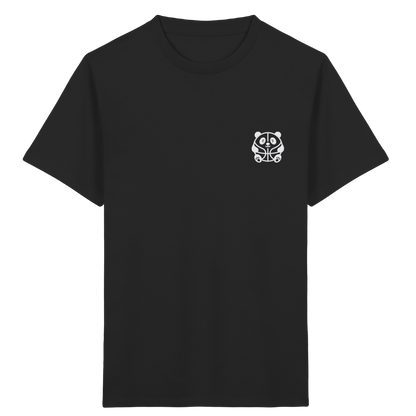 Basketball Panda Backprint - Kids Organic Shirt