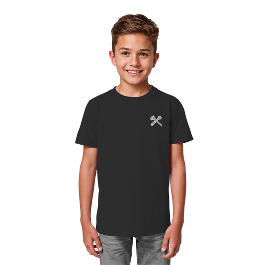 Messschieber und Schraubenschlüssel - Kids Organic Shirt