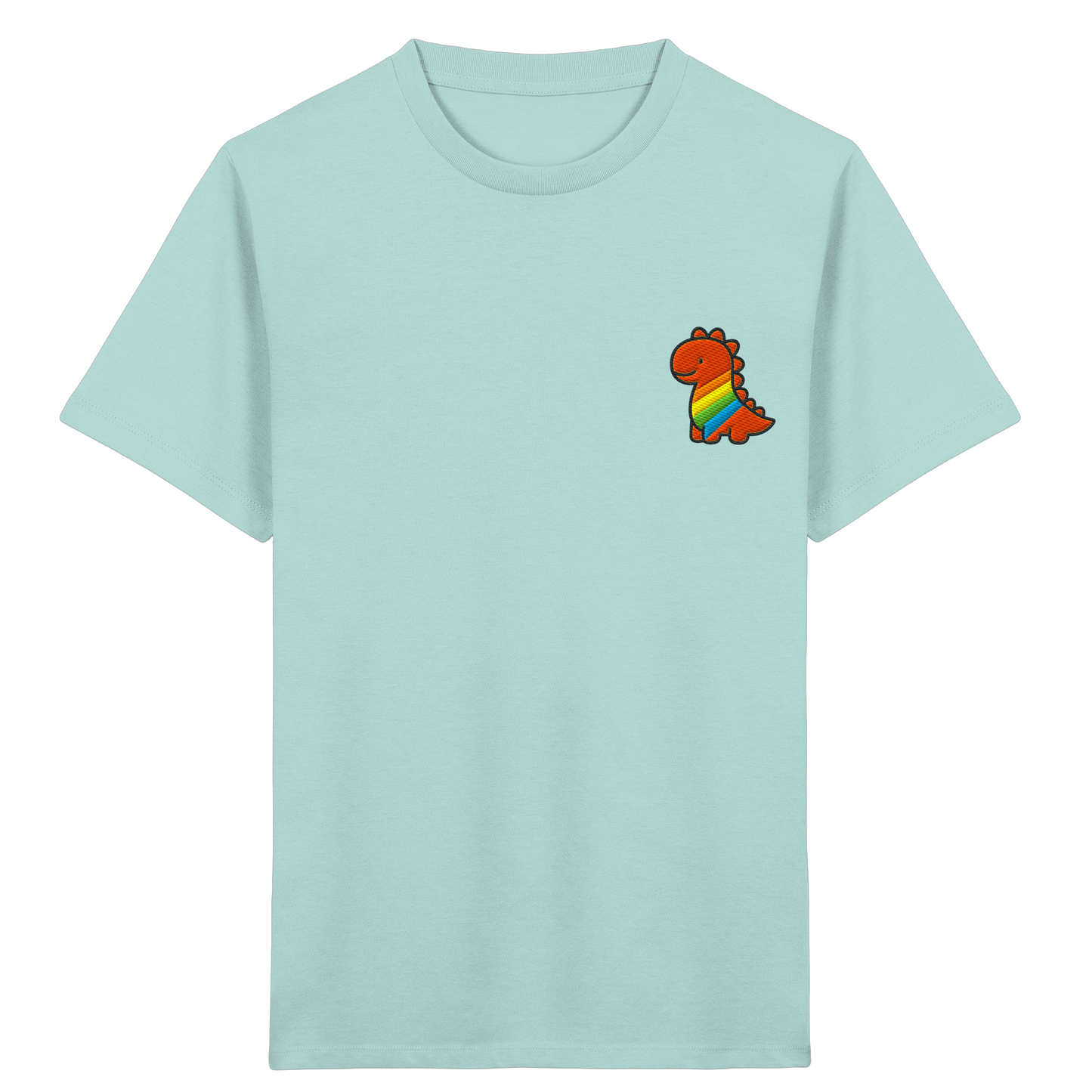 Rainbow Dino - Kids Organic Shirt