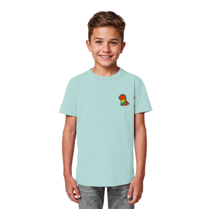 Rainbow Dino - Kids Organic Shirt