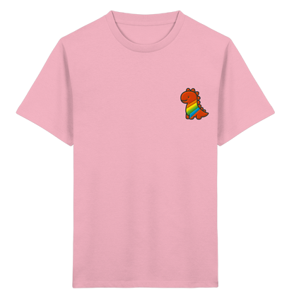 Rainbow Dino - Kids Organic Shirt