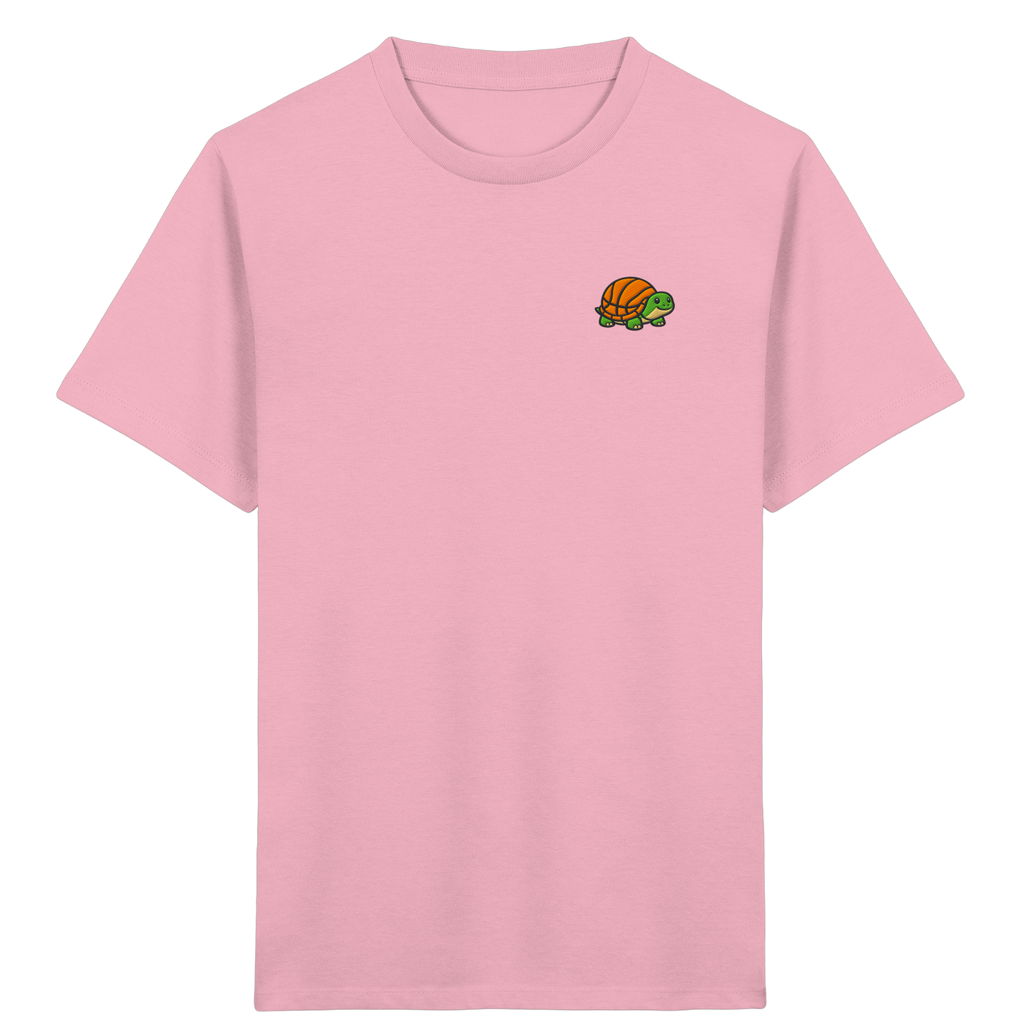 Mr. Turtle Backprint - Kids Organic Shirt