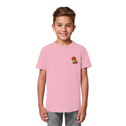 Rainbow Dino - Kids Organic Shirt