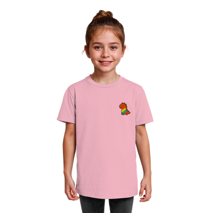 Rainbow Dino - Kids Organic Shirt