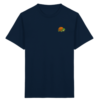 Mr. Turtle Backprint - Kids Organic Shirt