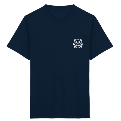 Basketball Panda Backprint - Kids Organic Shirt