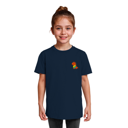 Rainbow Dino - Kids Organic Shirt