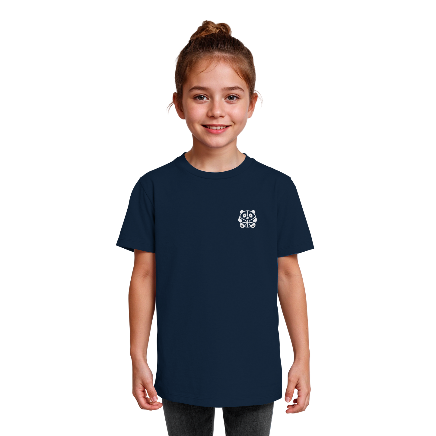 Basketball Panda - Kids Organic Shirt