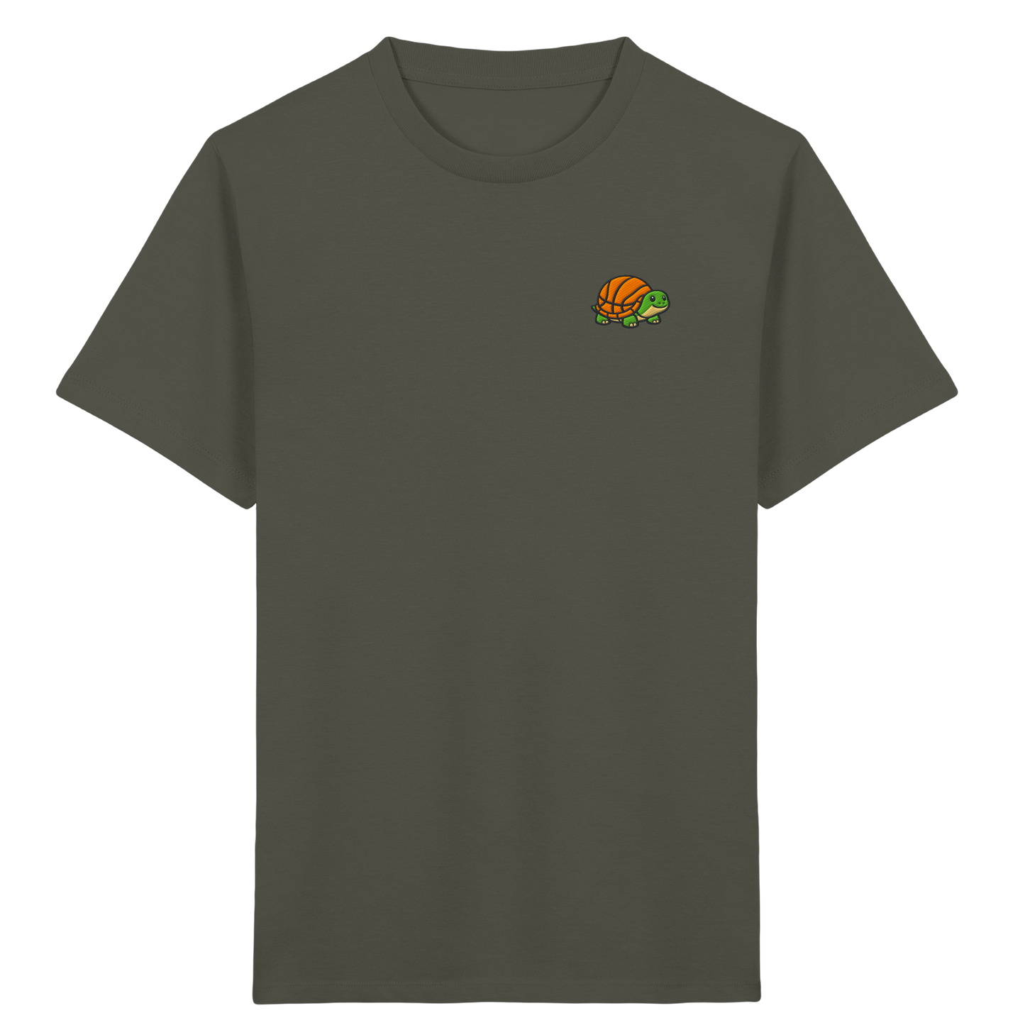 Mr. Turtle Backprint - Kids Organic Shirt