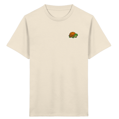 Mr. Turtle Backprint - Kids Organic Shirt
