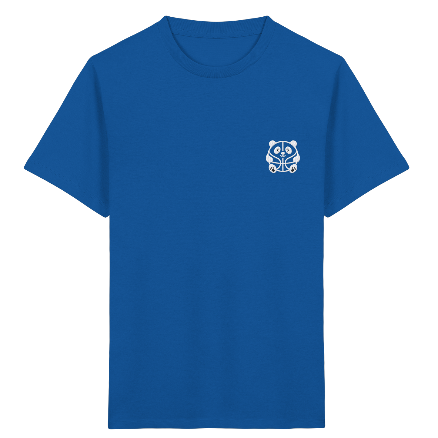 Basketball Panda Backprint - Kids Organic Shirt