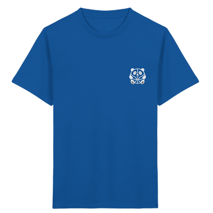 Basketball Panda Backprint - Kids Organic Shirt