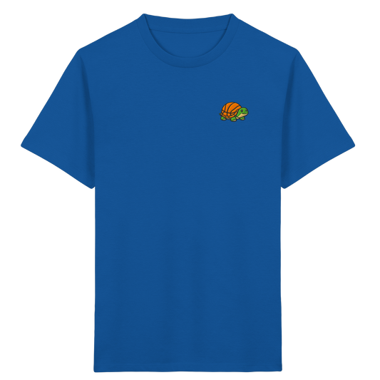 Mr. Turtle Backprint - Kids Organic Shirt