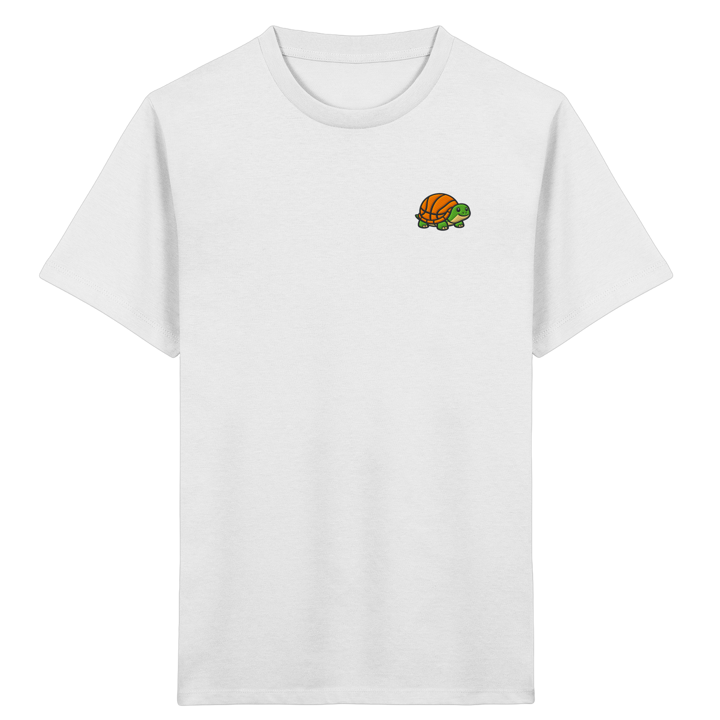 Mr. Turtle Backprint - Kids Organic Shirt
