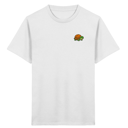 Mr. Turtle Backprint - Kids Organic Shirt