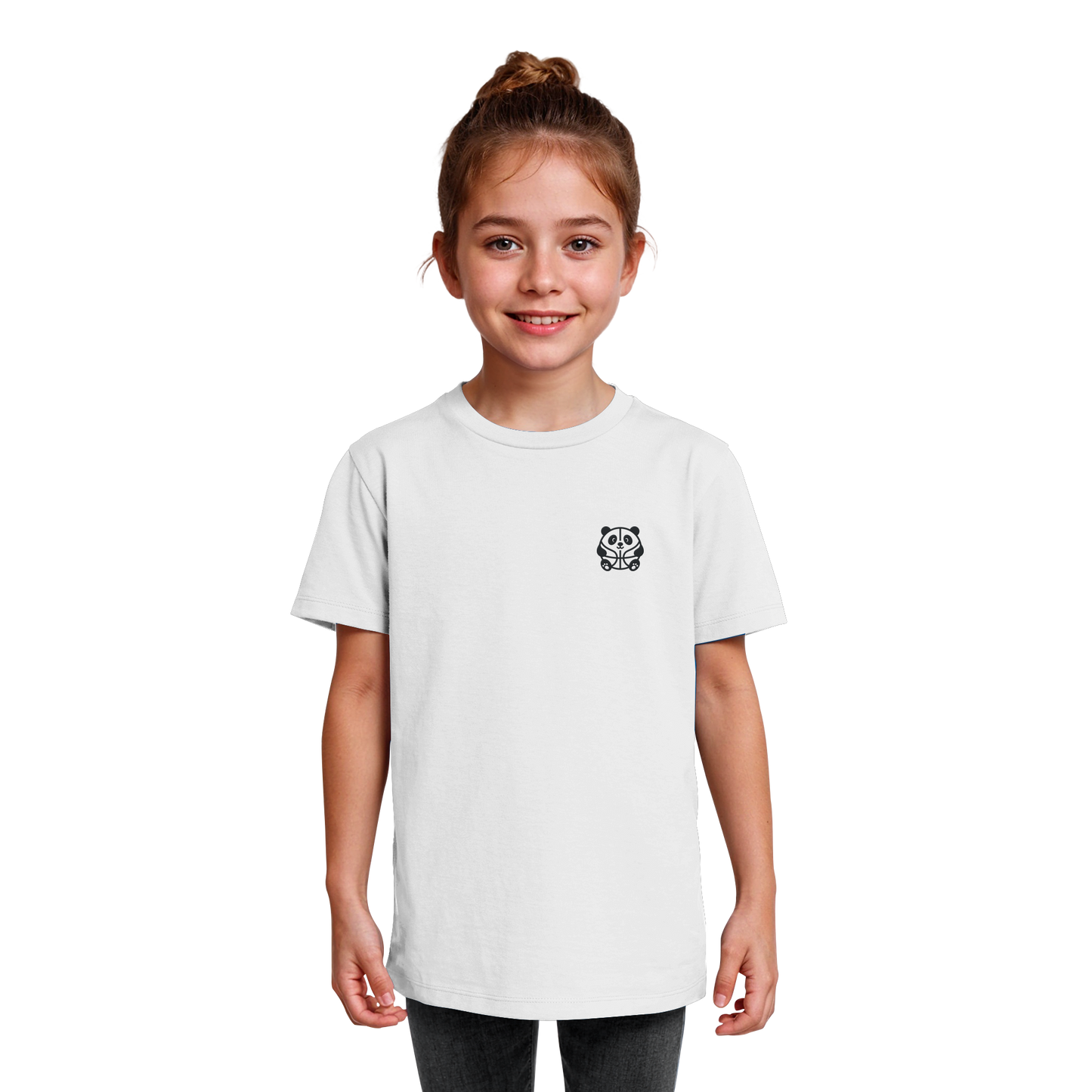 Basketball Panda - Kids Organic Shirt