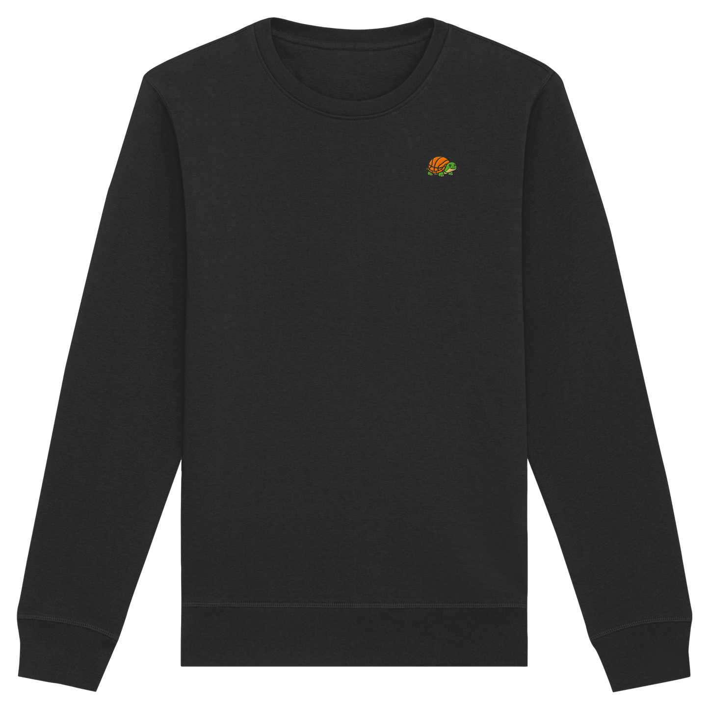 Mr. Turtle Backprint - Organic Basic Unisex Sweatshirt