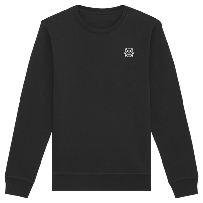 Basketball Panda Backprint - Organic Basic Unisex Sweatshirt