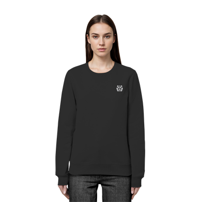 Basketball Panda Backprint - Organic Basic Unisex Sweatshirt