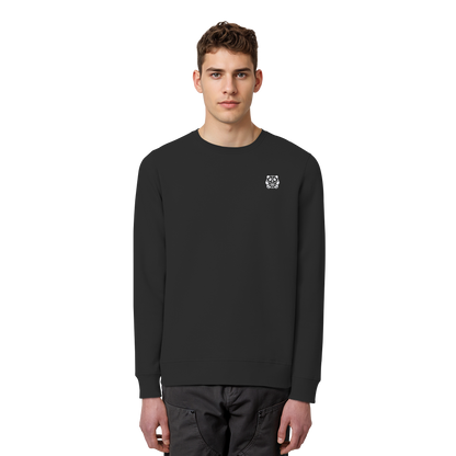 Basketball Panda Backprint - Organic Basic Unisex Sweatshirt