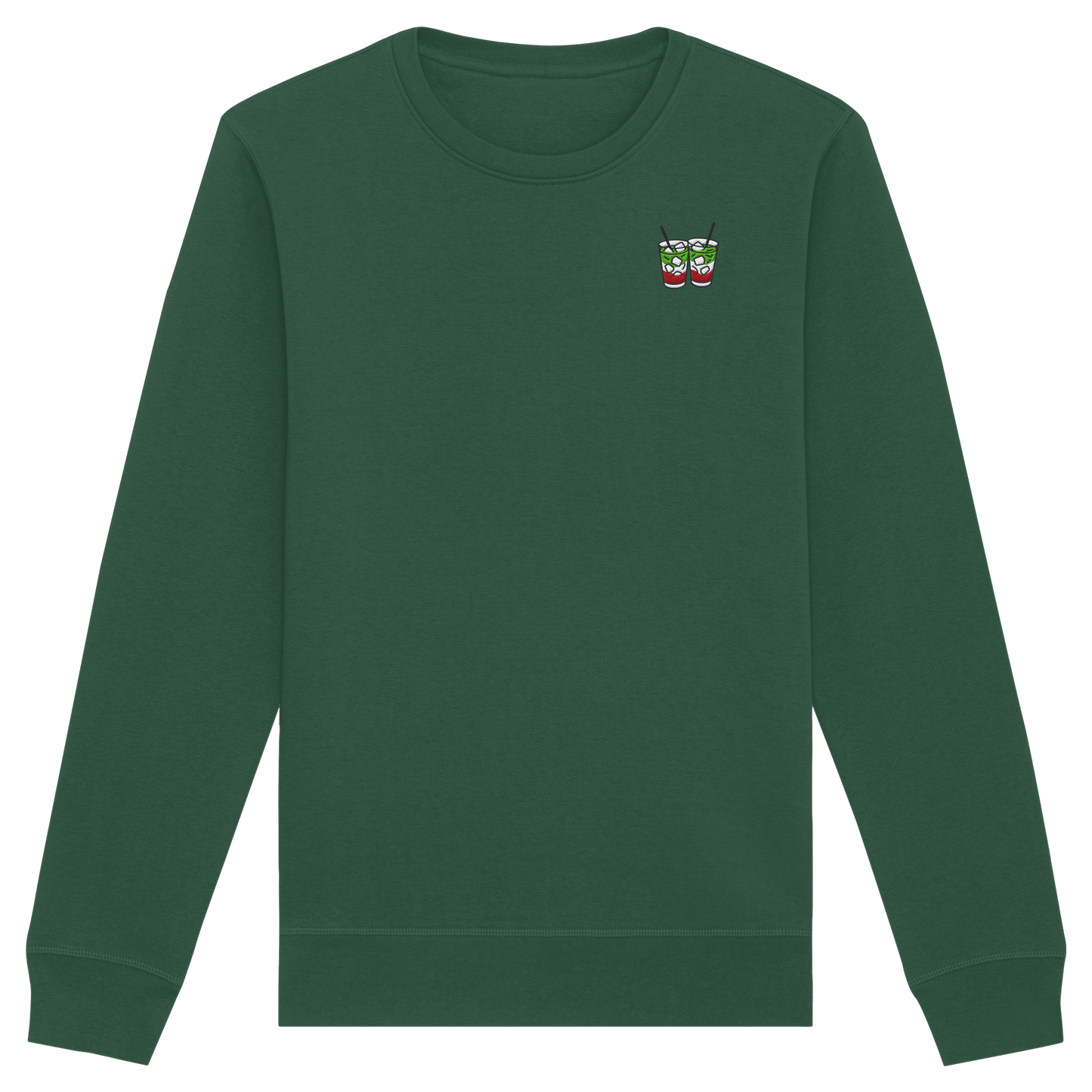 Strawberry Matcha Latte - Organic Basic Unisex Sweatshirt