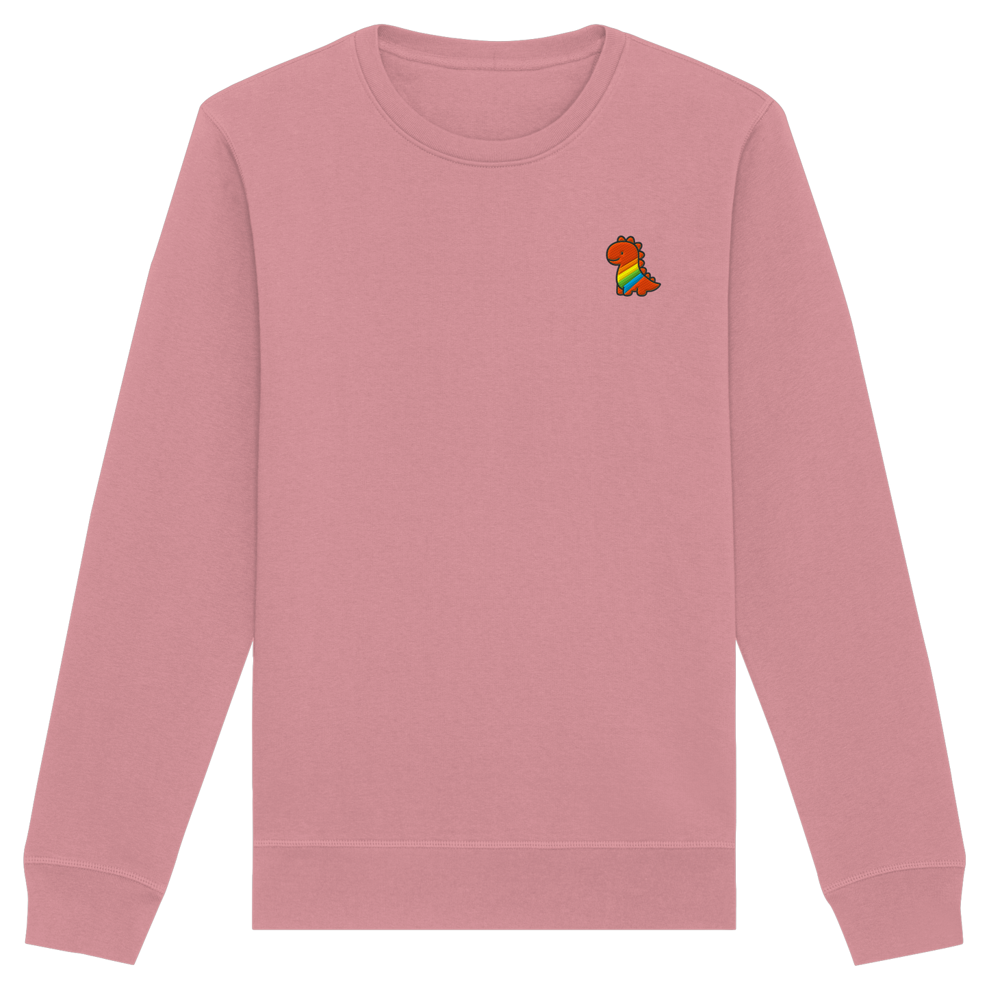 Rainbow Dino - Organic Basic Unisex Sweatshirt
