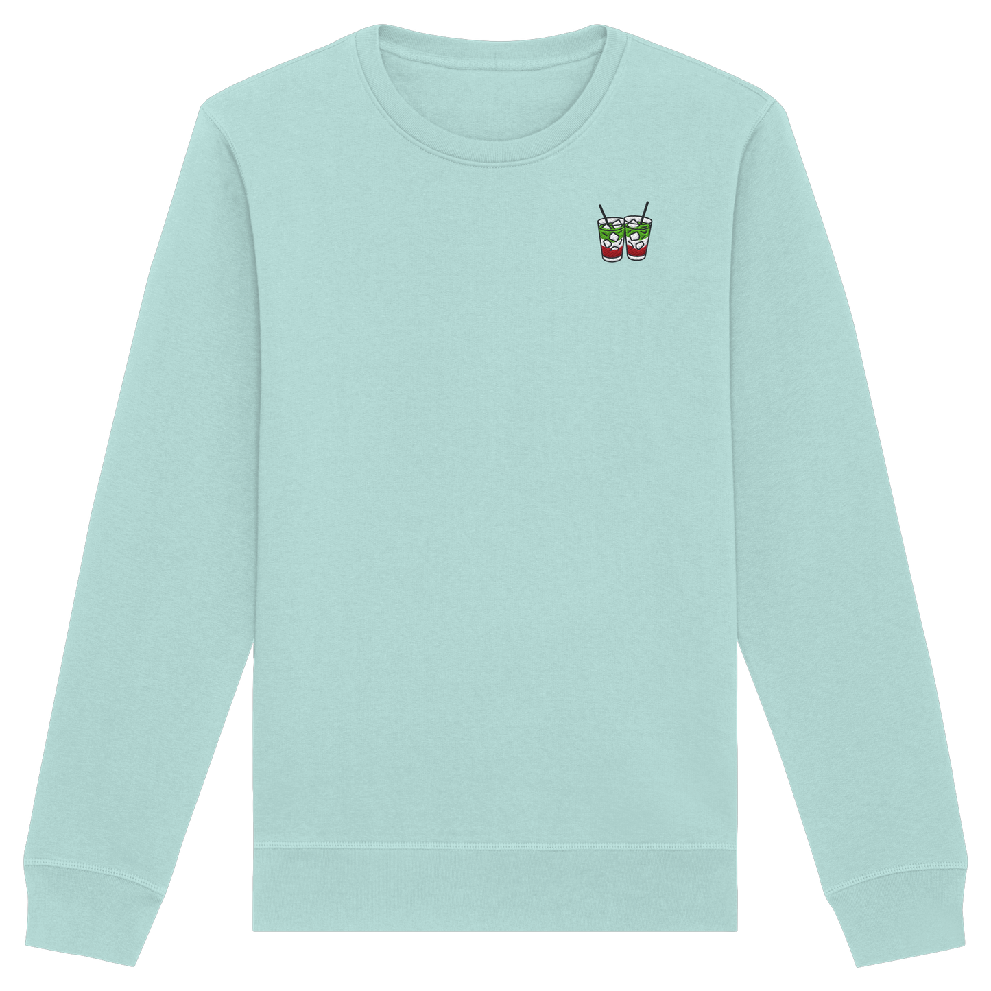 Strawberry Matcha Latte - Organic Basic Unisex Sweatshirt