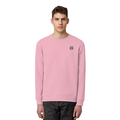 Basketball Panda Backprint - Organic Basic Unisex Sweatshirt