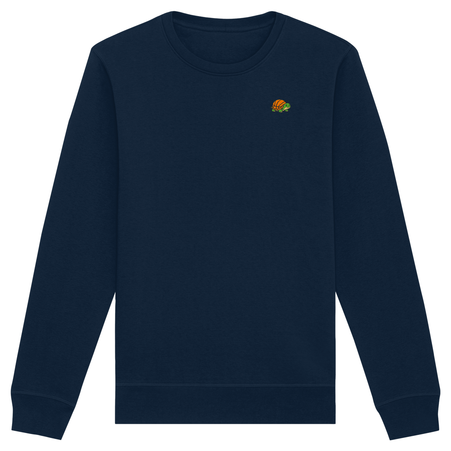 Mr. Turtle Backprint - Organic Basic Unisex Sweatshirt