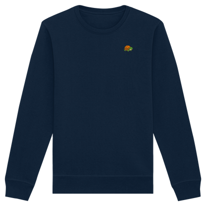 Mr. Turtle Backprint - Organic Basic Unisex Sweatshirt
