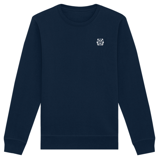 Basketball Panda Backprint - Organic Basic Unisex Sweatshirt