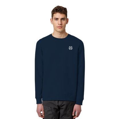 Basketball Panda Backprint - Organic Basic Unisex Sweatshirt