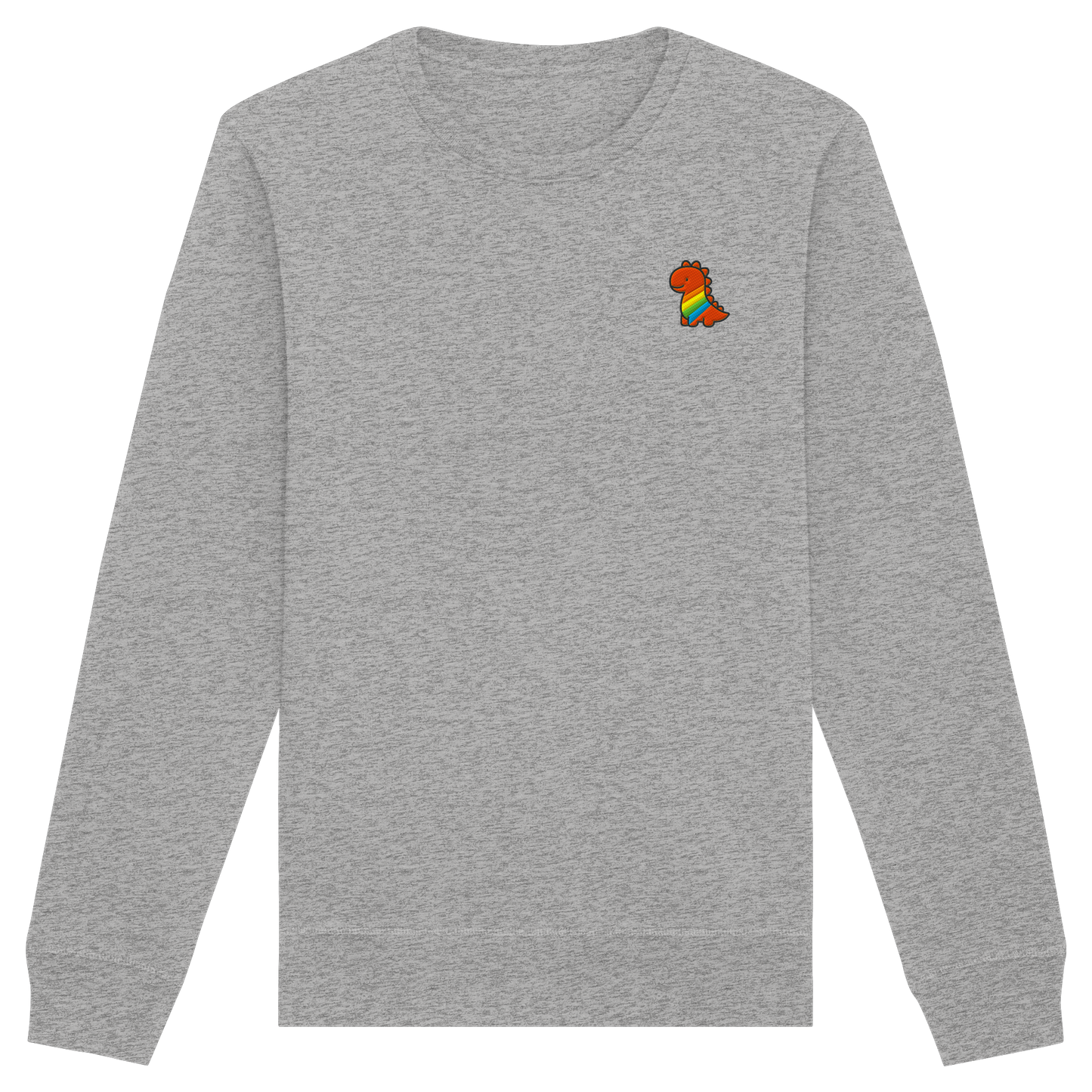 Rainbow Dino - Organic Basic Unisex Sweatshirt