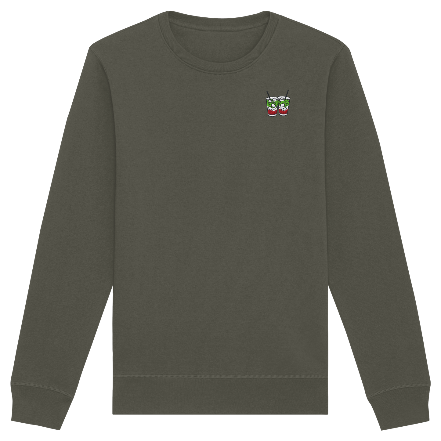 Strawberry Matcha Latte - Organic Basic Unisex Sweatshirt