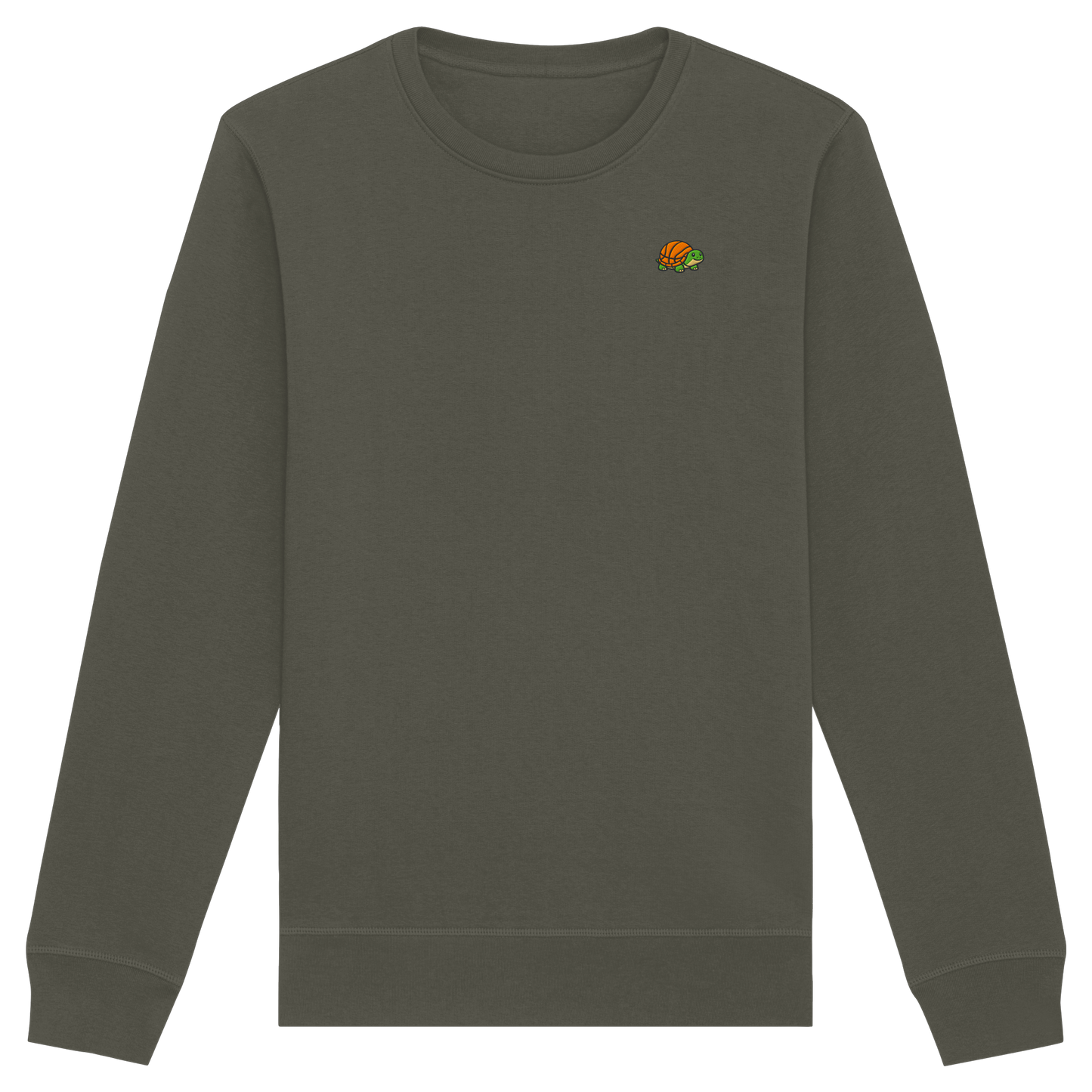 Mr. Turtle Backprint - Organic Basic Unisex Sweatshirt