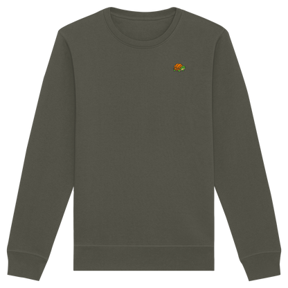 Mr. Turtle Backprint - Organic Basic Unisex Sweatshirt
