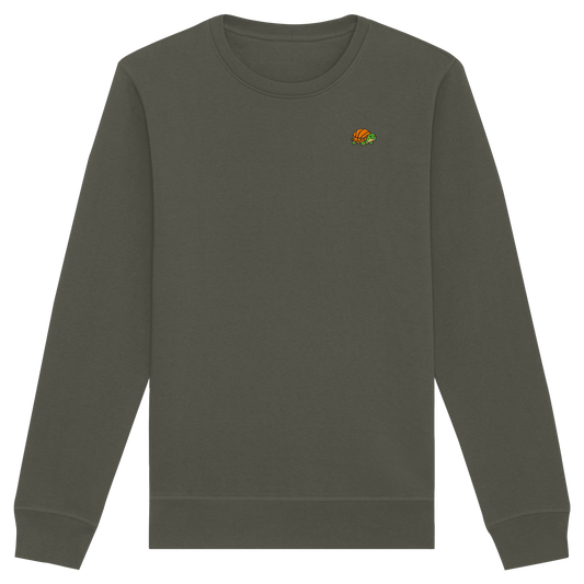 Mr. Turtle Backprint - Organic Basic Unisex Sweatshirt