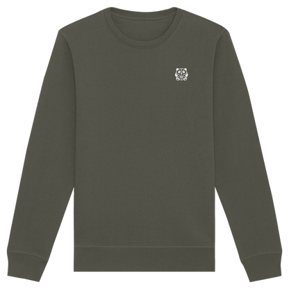 Basketball Panda Backprint - Organic Basic Unisex Sweatshirt