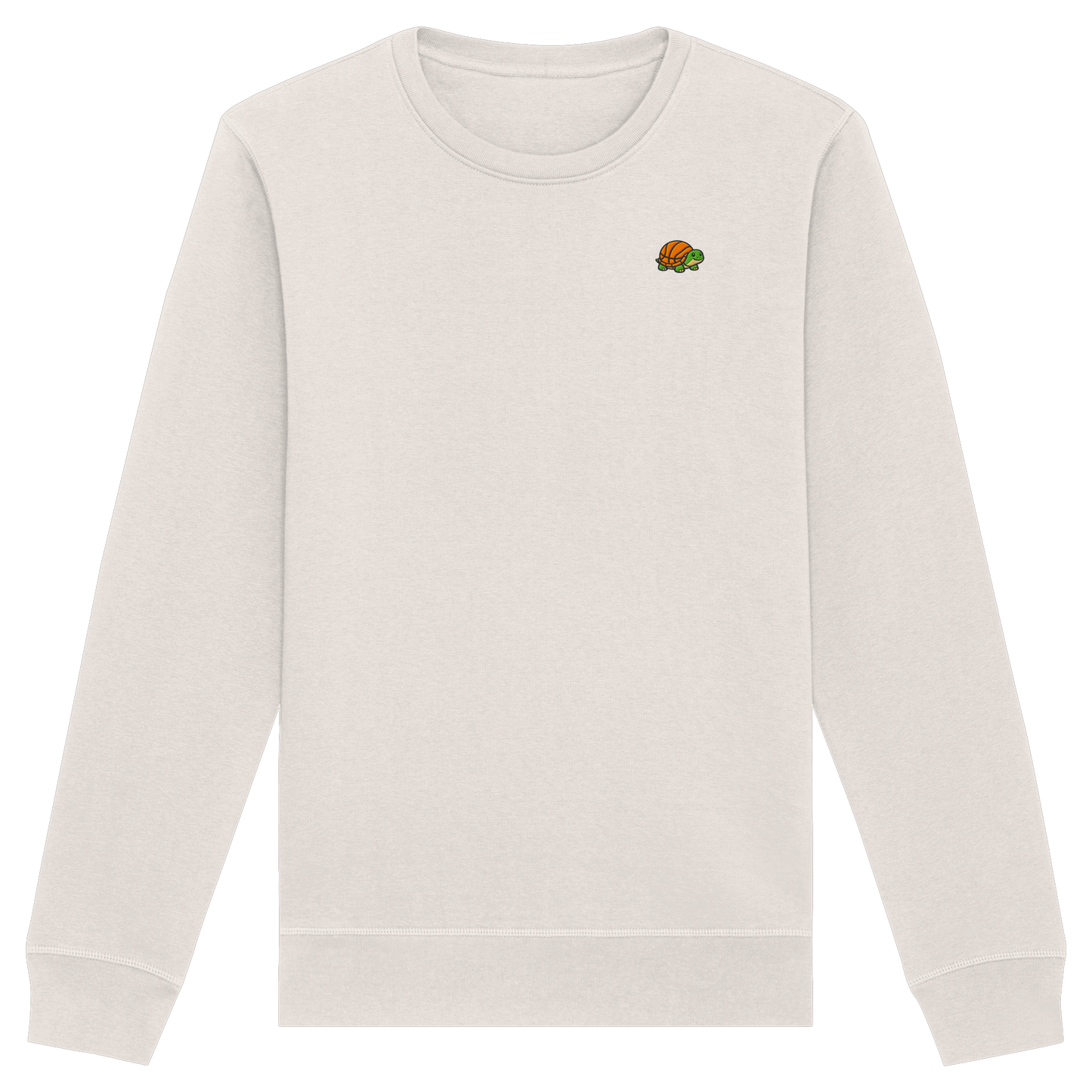 Mr. Turtle Backprint - Organic Basic Unisex Sweatshirt
