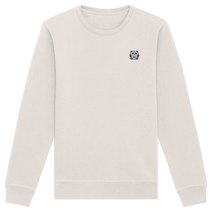 Basketball Panda Backprint - Organic Basic Unisex Sweatshirt