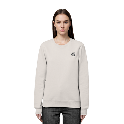 Basketball Panda Backprint - Organic Basic Unisex Sweatshirt
