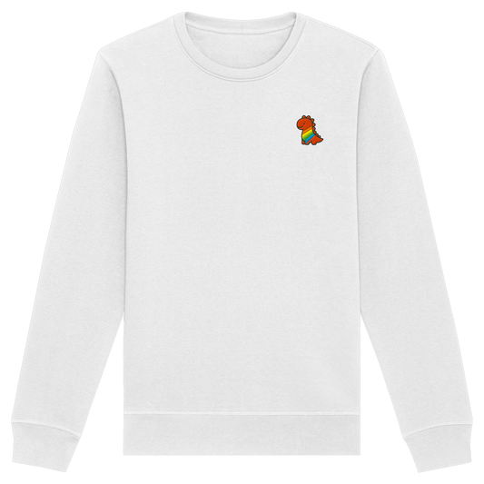 Rainbow Dino - Organic Basic Unisex Sweatshirt