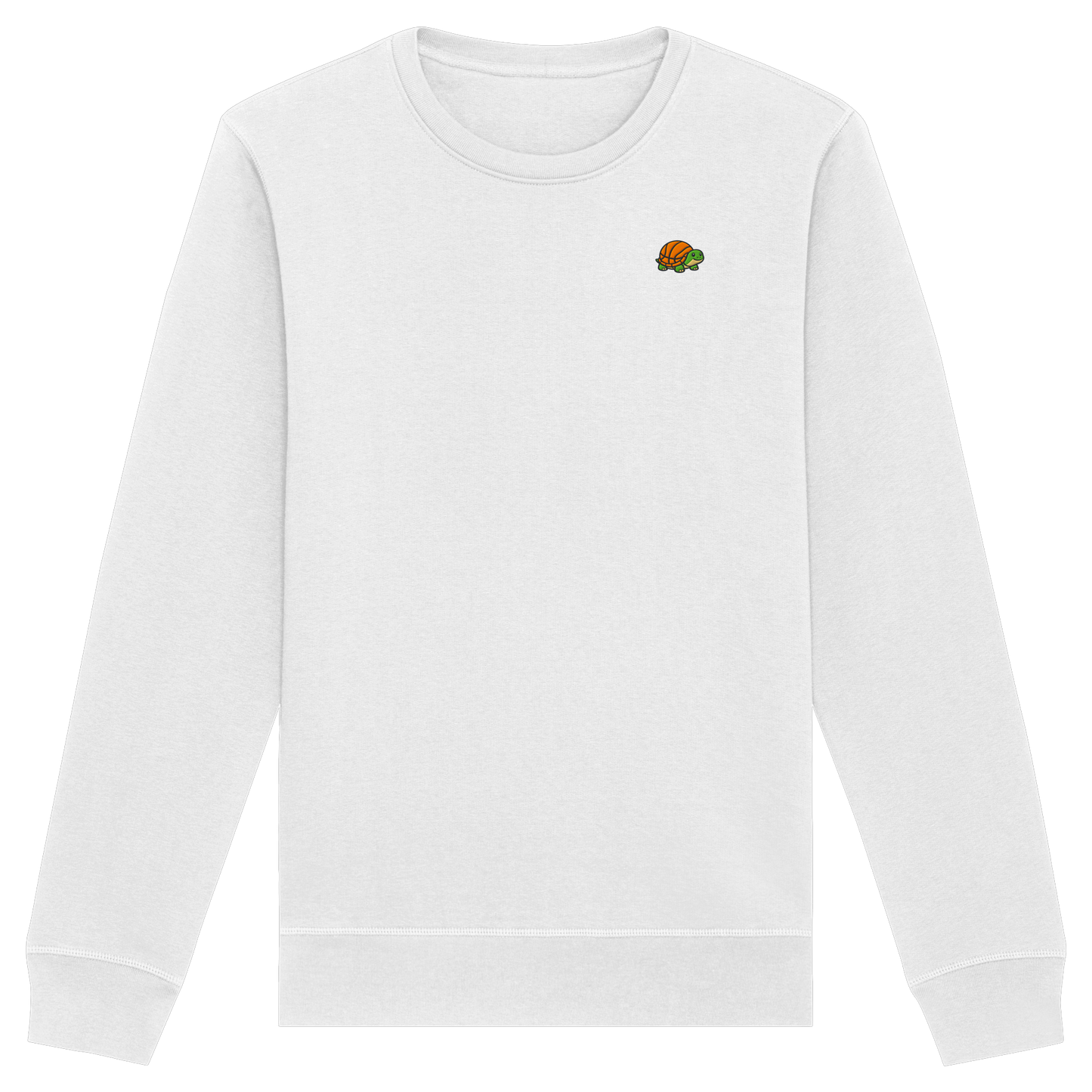 Mr. Turtle Backprint - Organic Basic Unisex Sweatshirt