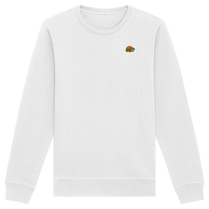 Mr. Turtle Backprint - Organic Basic Unisex Sweatshirt