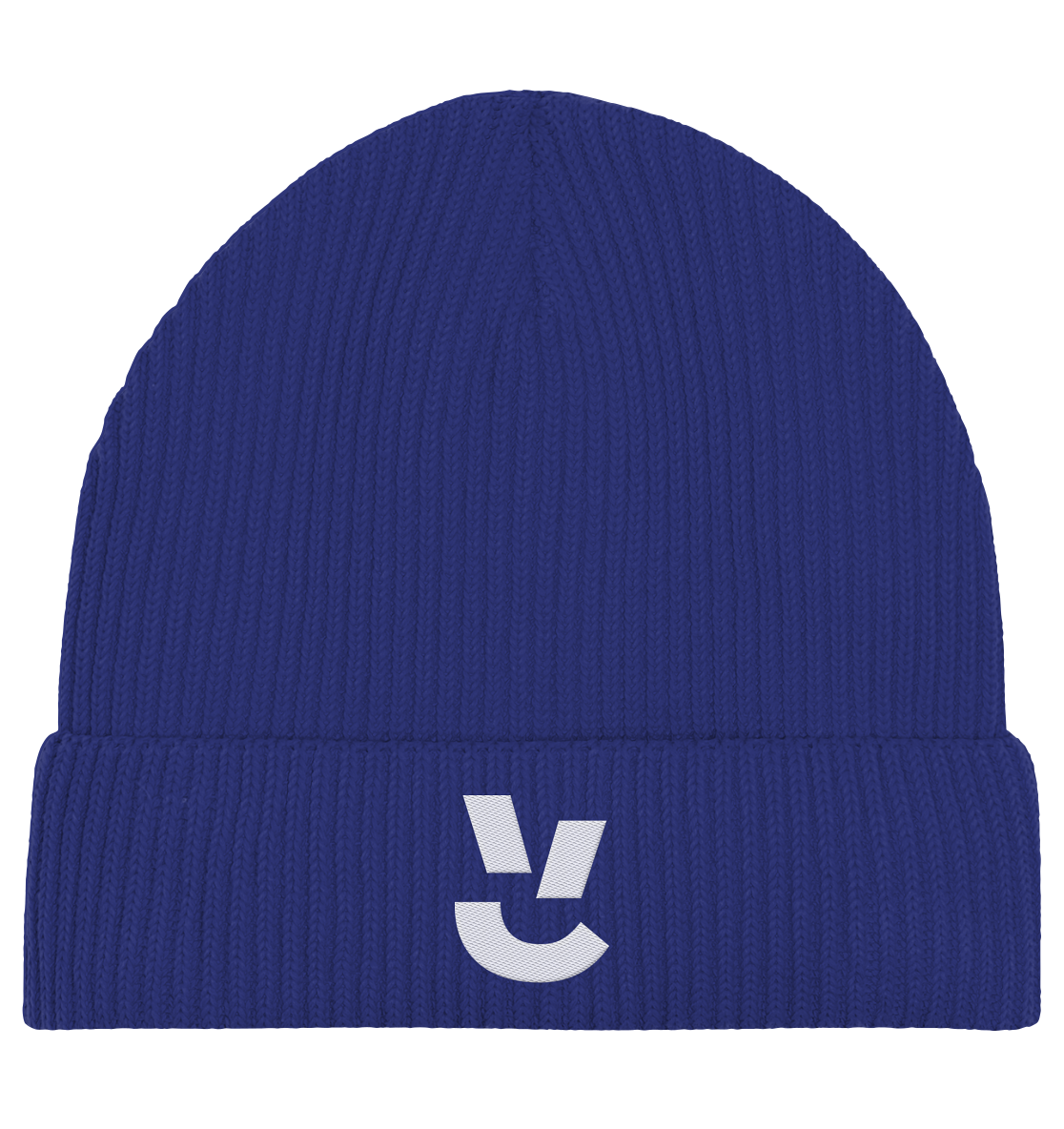Codistry Logo Weiß - Organic Fisherman Beanie