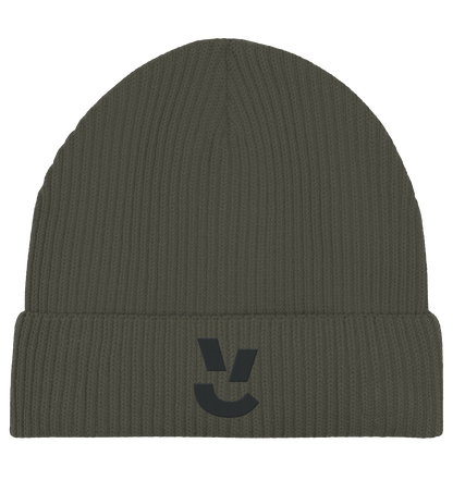 Codistry Logo Schwarz - Organic Fisherman Beanie