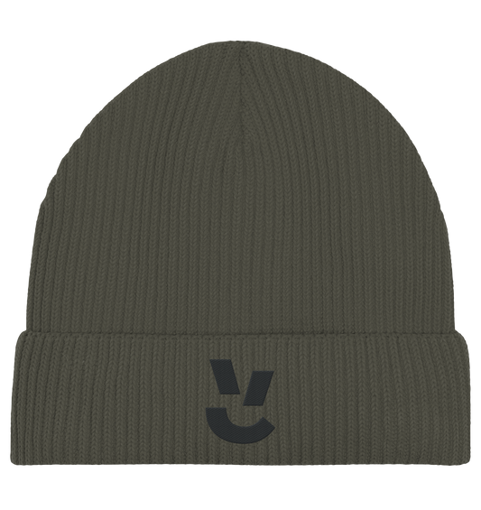 Codistry Logo Schwarz - Organic Fisherman Beanie